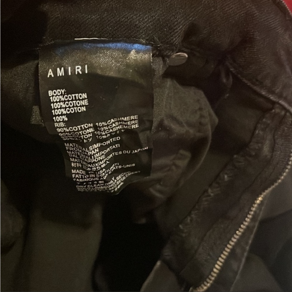 Amiri CRACKED PINK LEATHER MX1 size 36 - Picture 5 of 7